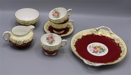 George Jones tea set for twelve